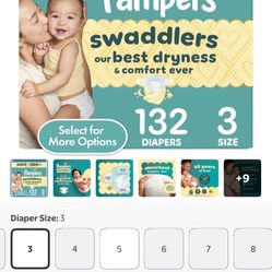 Pampers Size 3  