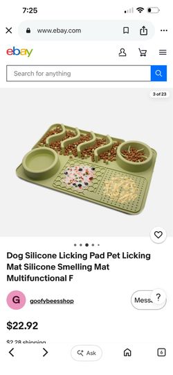 NEW Zilly Slow Feeder Dog & Cat Lick Mat