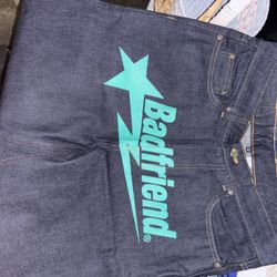 Bad Friend Jeans Raw New 