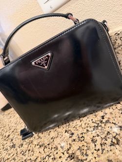 preowned Prada Brique Bag Real
