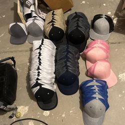 60 logoless hats (brand new)