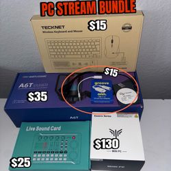Mini PC streaming Bundle 