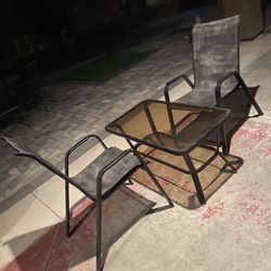 small table and chairs set