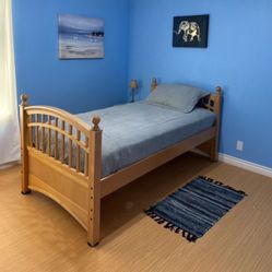 Wooden Twin Bed Frame