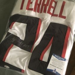 Autographed AJ Terrel Jersey 