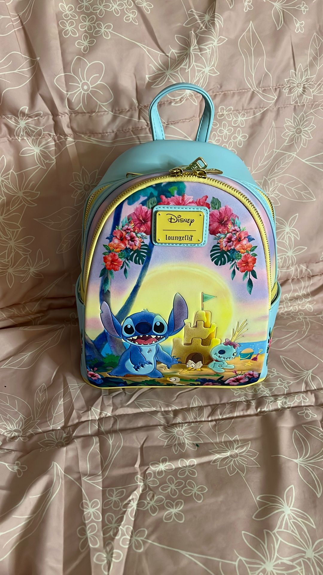 Loungefly Disney Lilo & Stitch Beach Scene Mini Backpack - BoxLunch Exclusive