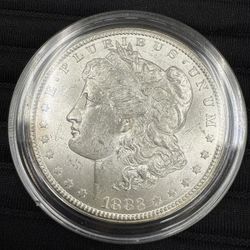 1883-CC BU UNC Carson City Morgan Silver Dollar $1 Coin
