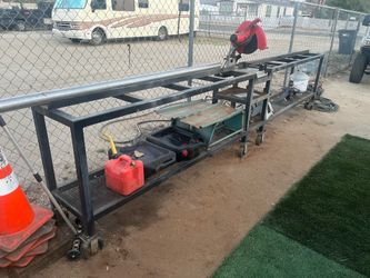 Chop saw table