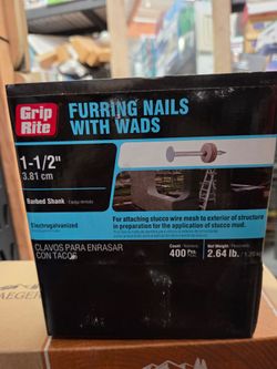 Grip Rite Furring Nails with Wads