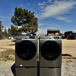 Samsung Washer & Gas Dryer Set 