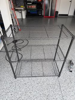 FREE - 3 tier metal rack