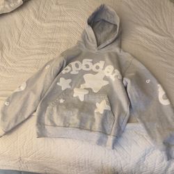 Sp5der Beluga Hoodie Grey