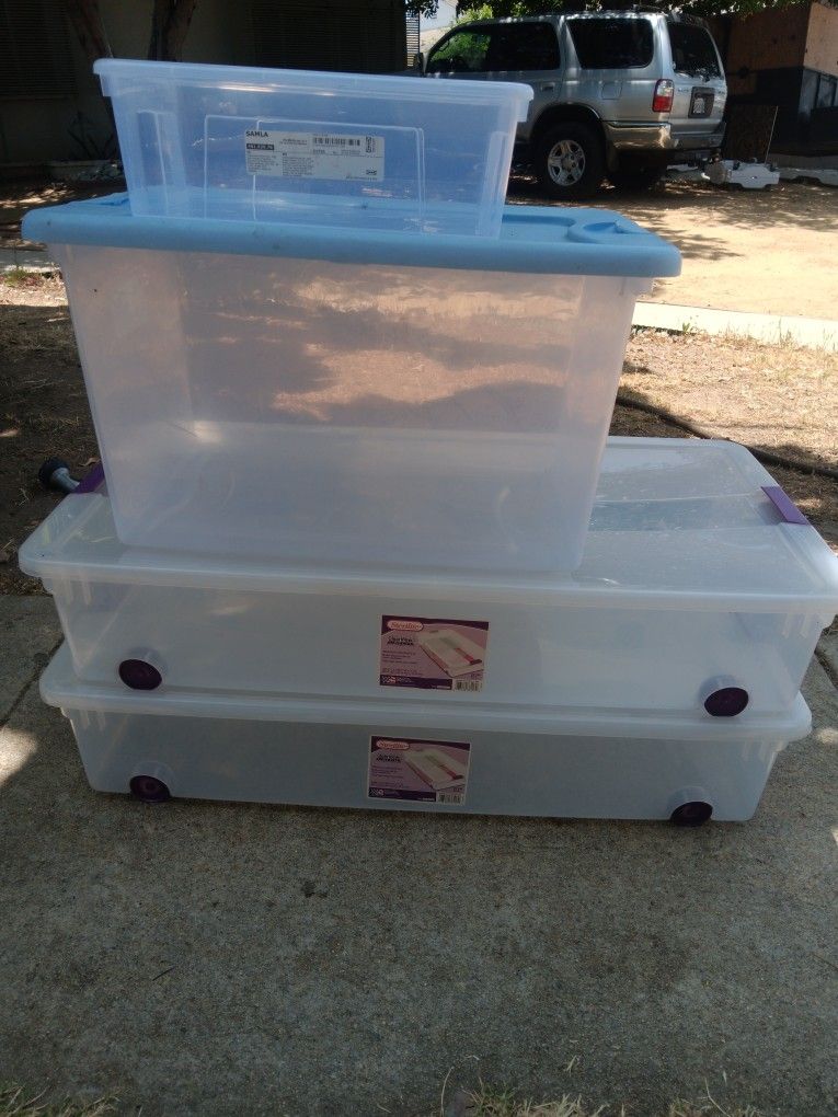 !! Plastic Storage Containers