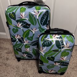 Hard Shell 2 Piece Matching luggage 