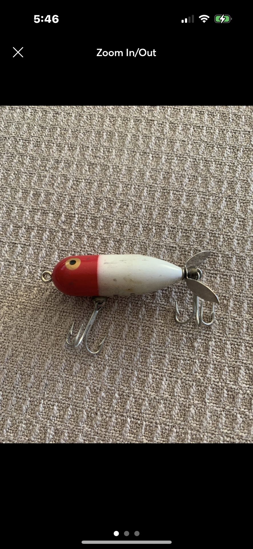Heddon Tiny Torpedo Fishing Lure