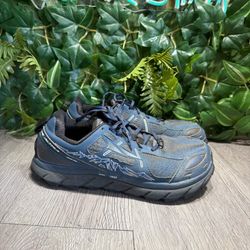 Altra Lone Peak 3.5 AFW1755F-1 Men US 8 Blue Black Running Hiking Shoes