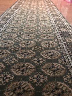 Brand new Persian design Runner Rug Large Size 3x10 nice Carpets Bokhara Hallway Runner green carpet