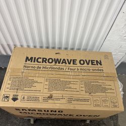 New Samsung Microwave 