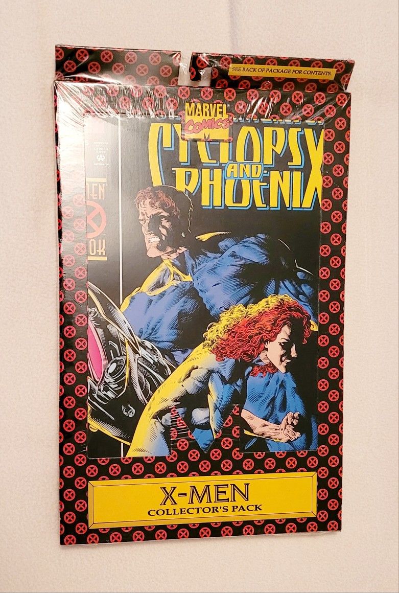 SEALED 1993 Marvel Xmen Collectors Pack Cyclops Phoenix 1-4
$40