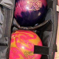 Bowling Bag Set With Balls