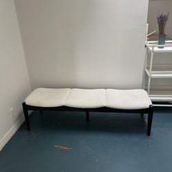 Bouclee Wooden Bench