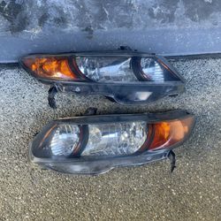 Stock Headlights 06-11 Civic Coupe 