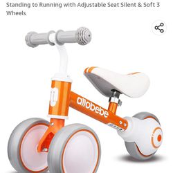 allobebe Baby Balance Bike-Cute Toddler Bikes 12-36 Months Toys for 1 Year Old Gift Bike to Train Baby from Standing to Running with Adjustable Seat S