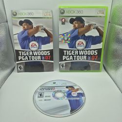 Tiger Woods PGA Tour 07 Xbox 360 (Microsoft Xbox 360, 2006, EA Sports) - CIB