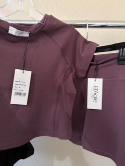 Two piece short outfit