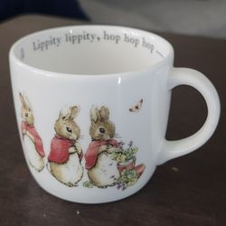 Wedgwood Beatrix Potter Flopsy Mopsy Cottontail bone china Child's Mug 2021 Peter Rabbit