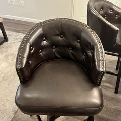 Leather Bar Stools