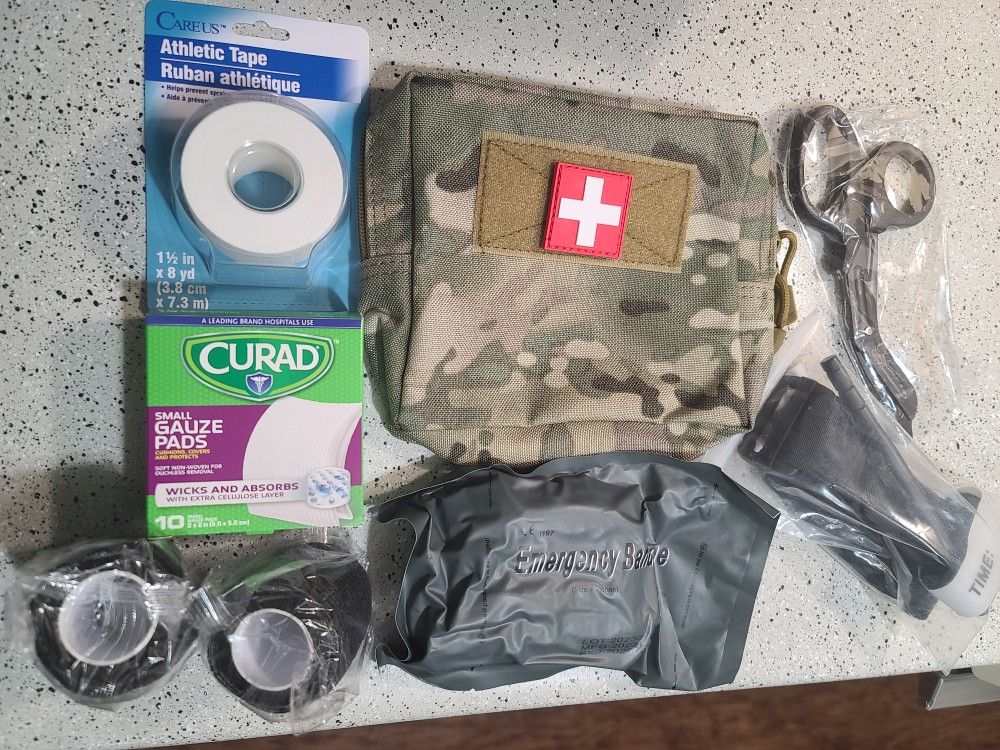 Molle IFAK Kits. 4 Different Colors. New.