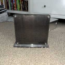 Ar cook magnetic knife holder dark wood brown 