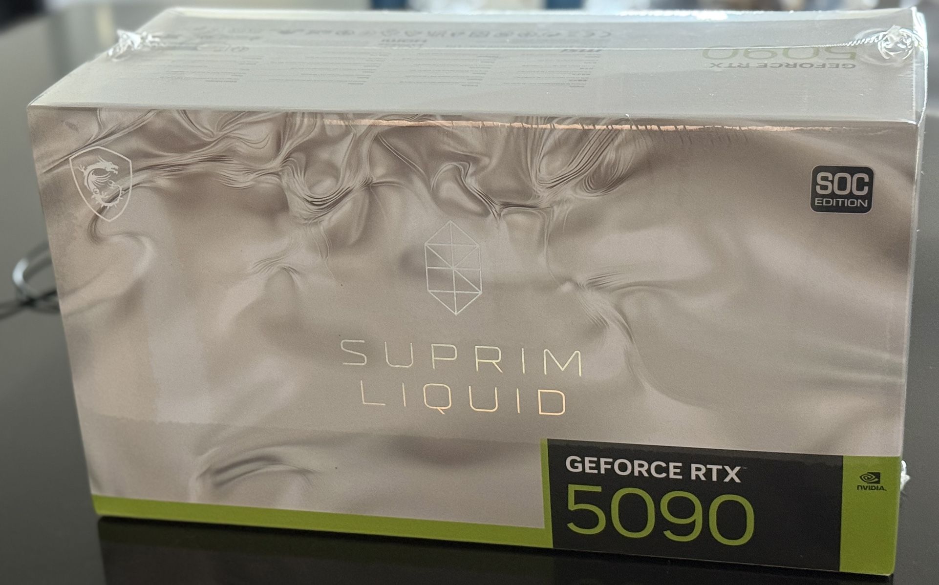 RTX 5090 MSI SUPRIM LIQUID COOLED 5090
