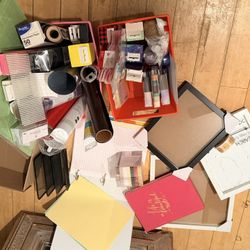 Cricut Supplies, Note Book, Binder, Frames 