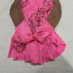 Pink Child Leotard For Performance