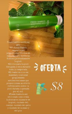 hidratante de bambooo super bueno