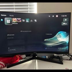 Samsung 32" Odyssey QHD Curved Gaming Monitor