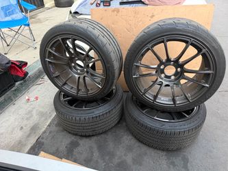 SSR Wheels with Tires Set of 4 5x114.3