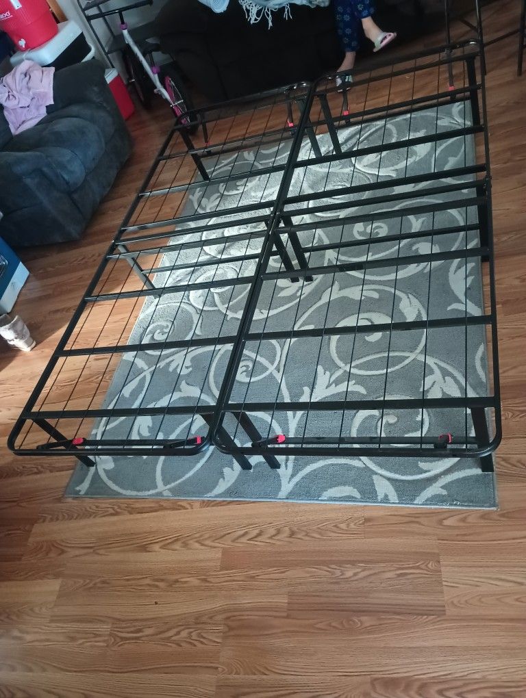 Folding Bed Frame Queen Size