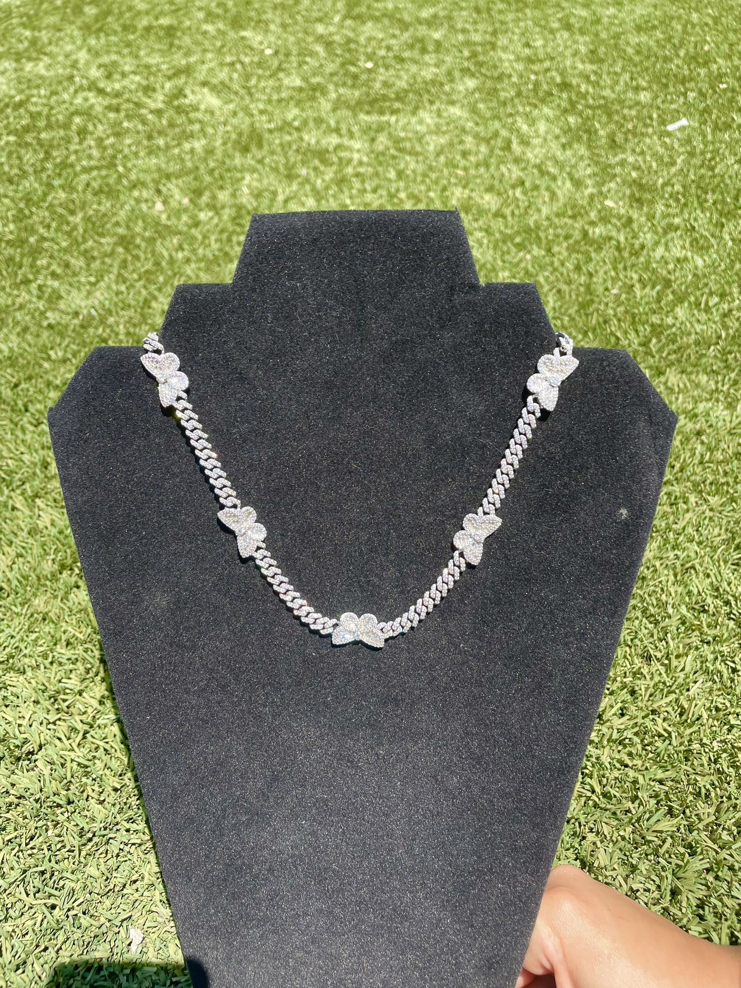 Moissanite Diamond Necklace 