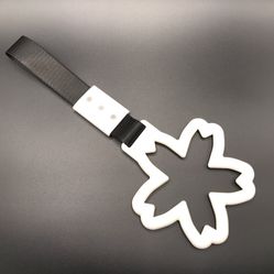 🌸 JDM Handle Tsurikawa | White Cherry Blossom 