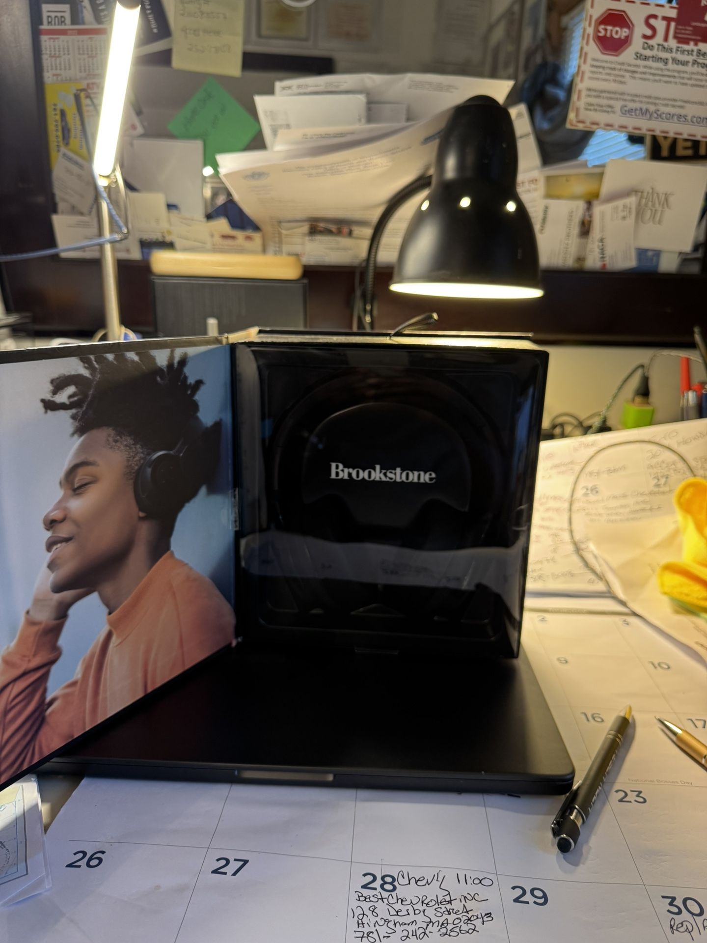 Brookstone Over Ear Wireless Headphones