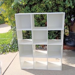White Cubbies Measures 36" W X 11 3/4" D X 48" T