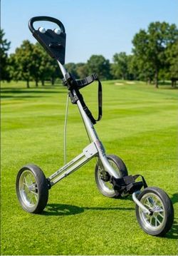 Orlimar ROLL Golf push Cart 3 Wheel foldable lightweight