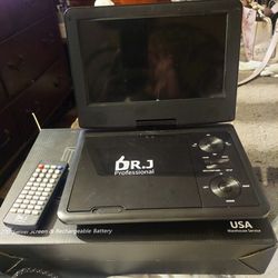 New Portable Dvd Player With Remote.  Still In The Box 