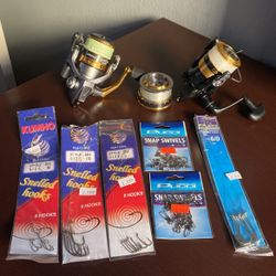 Fishing Supplies (reels, hooks,line)