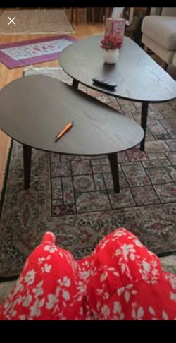 2 pieces coffee table