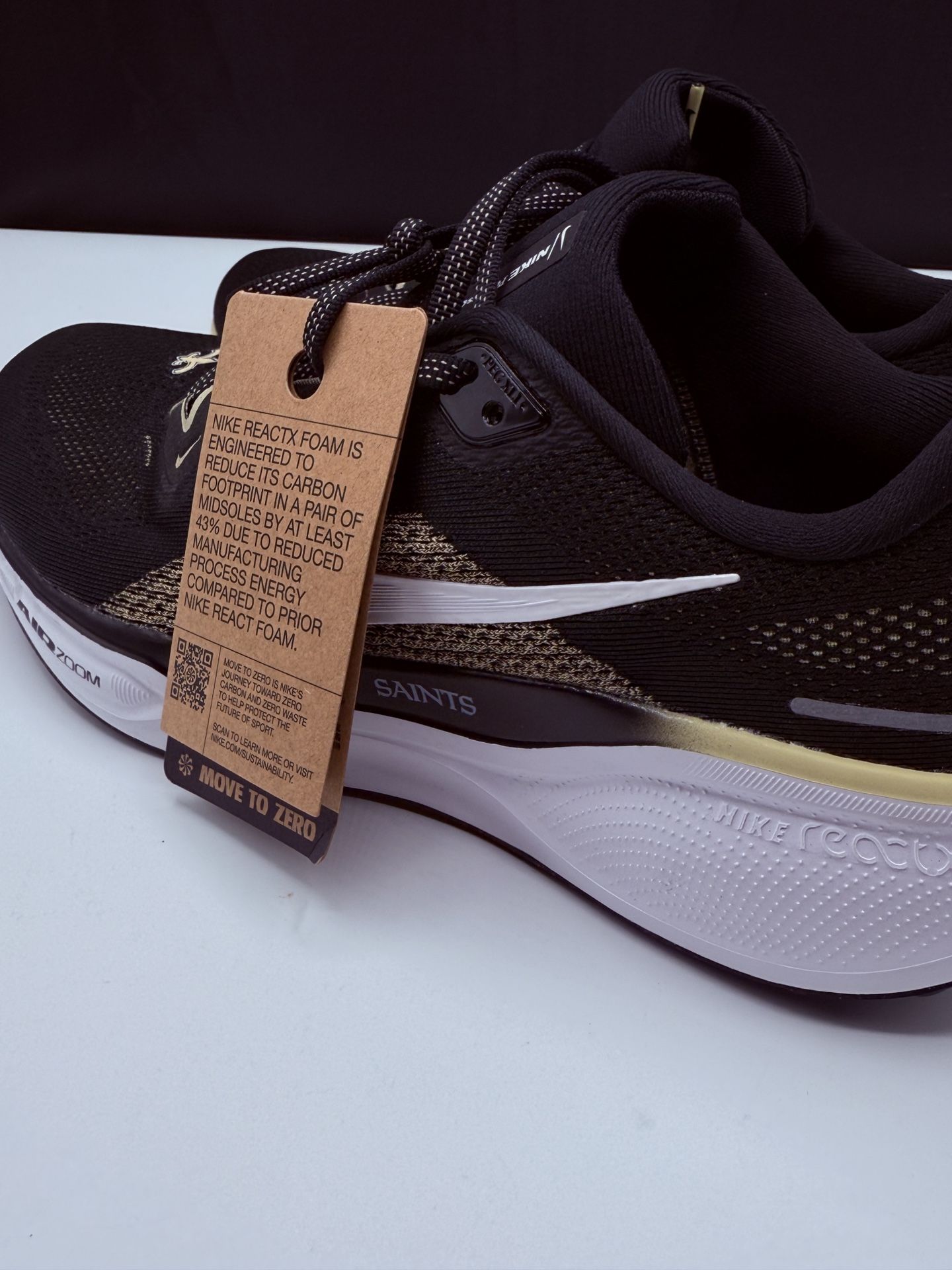 Nike Air Zoom Pegasus 41 NFL New Orleans Saints Running Shoes FZ5095 001 Size 11
