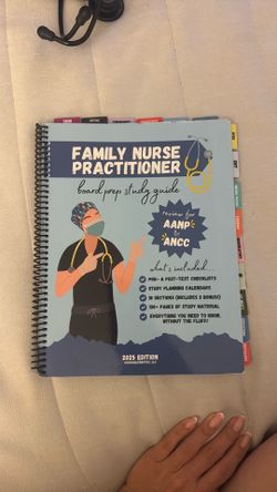 Family Nurse Practitioner board prep study guide